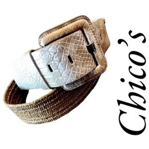 Chico’s Sz L Belt